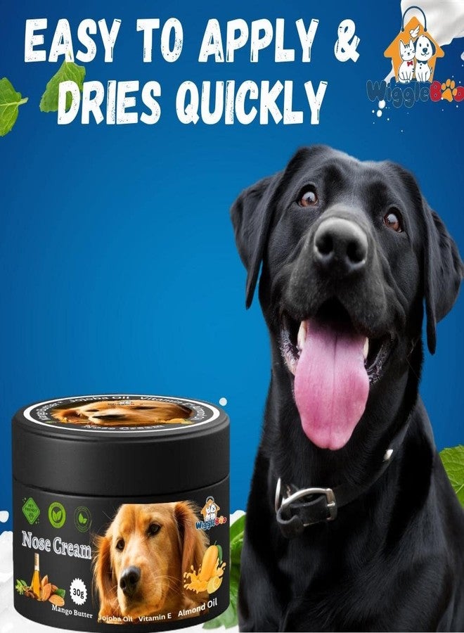 WiggleBoo Dog Nose Balm: Premium Nose Cream for Furry Friend | Enriched with Natural Plant-Based Butter, Natural Blend Wax & Essential Oils | Soothes, Heals & Protects for a Happy, Healthy Nose (30g) - Image 4